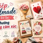 Thiệp handmade quay trở lại: xu hướng quà tặng cảm xúc